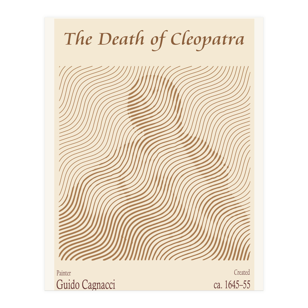 The Death Of Cleopatra (ca 1645–55) – Guido Cagnacci (italian, 1601 1682) (Print Only)