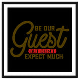 Be Our Guest But Don't Expect Much thumbnail