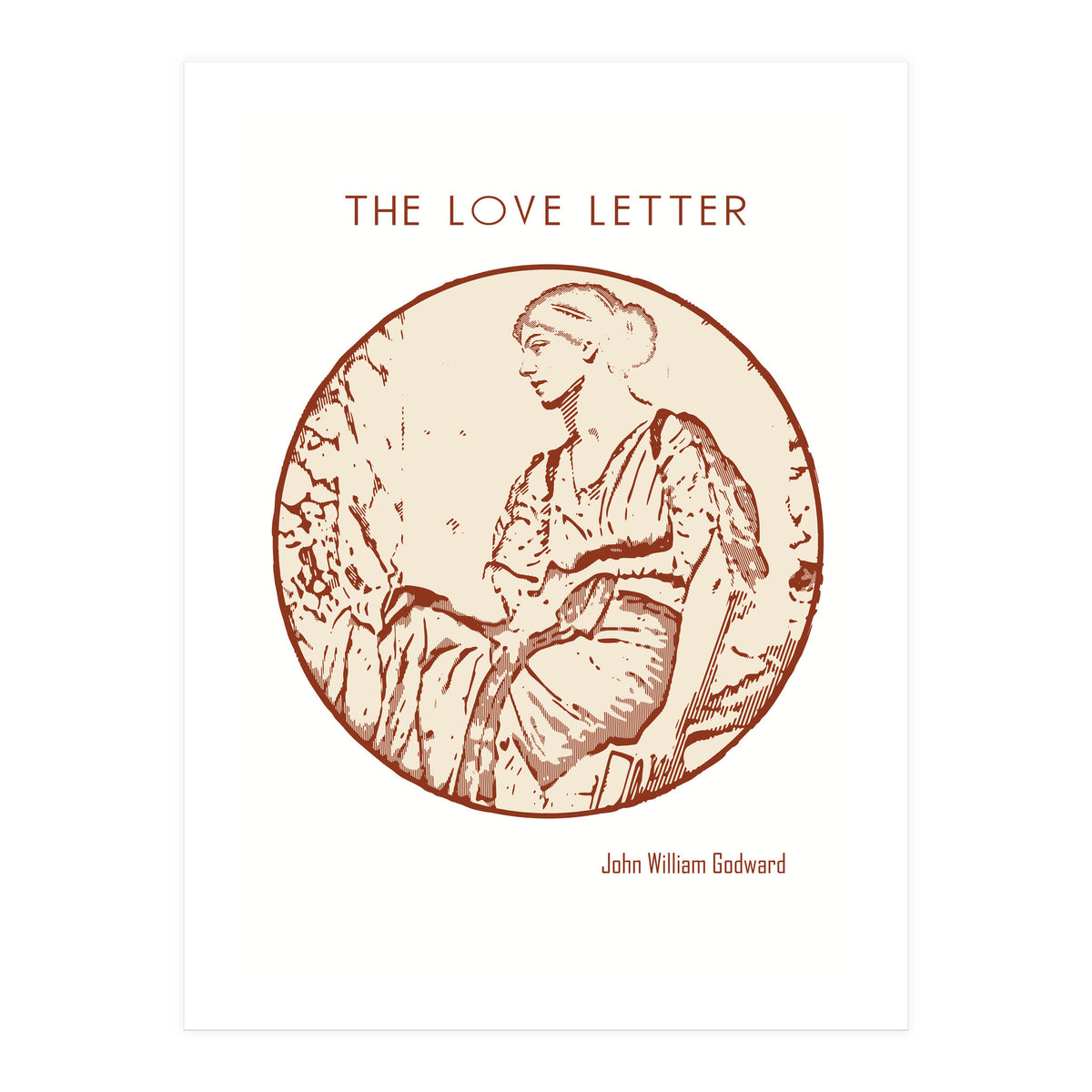 The Love Letter – John William Godward (Print Only)