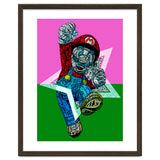 Mario Bross Typo Style Cartoon Pop Art thumbnail