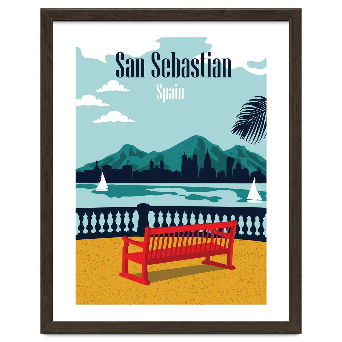 San Sebastian Beach, Spain