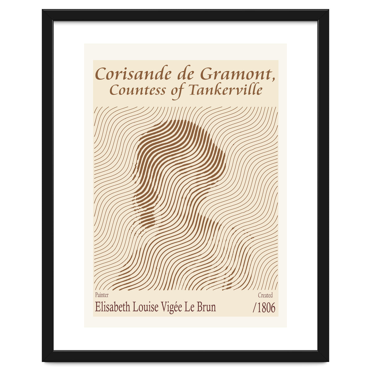 Corisande De Gramont, Countess Of Tankerville – Elisabeth Louise 1806