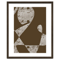 Abstract White Scratch