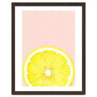 Lemon Slice, Fresh Citrus Kitchen Summer Art