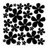 Black Flowers Pattern (Print Only) thumbnail