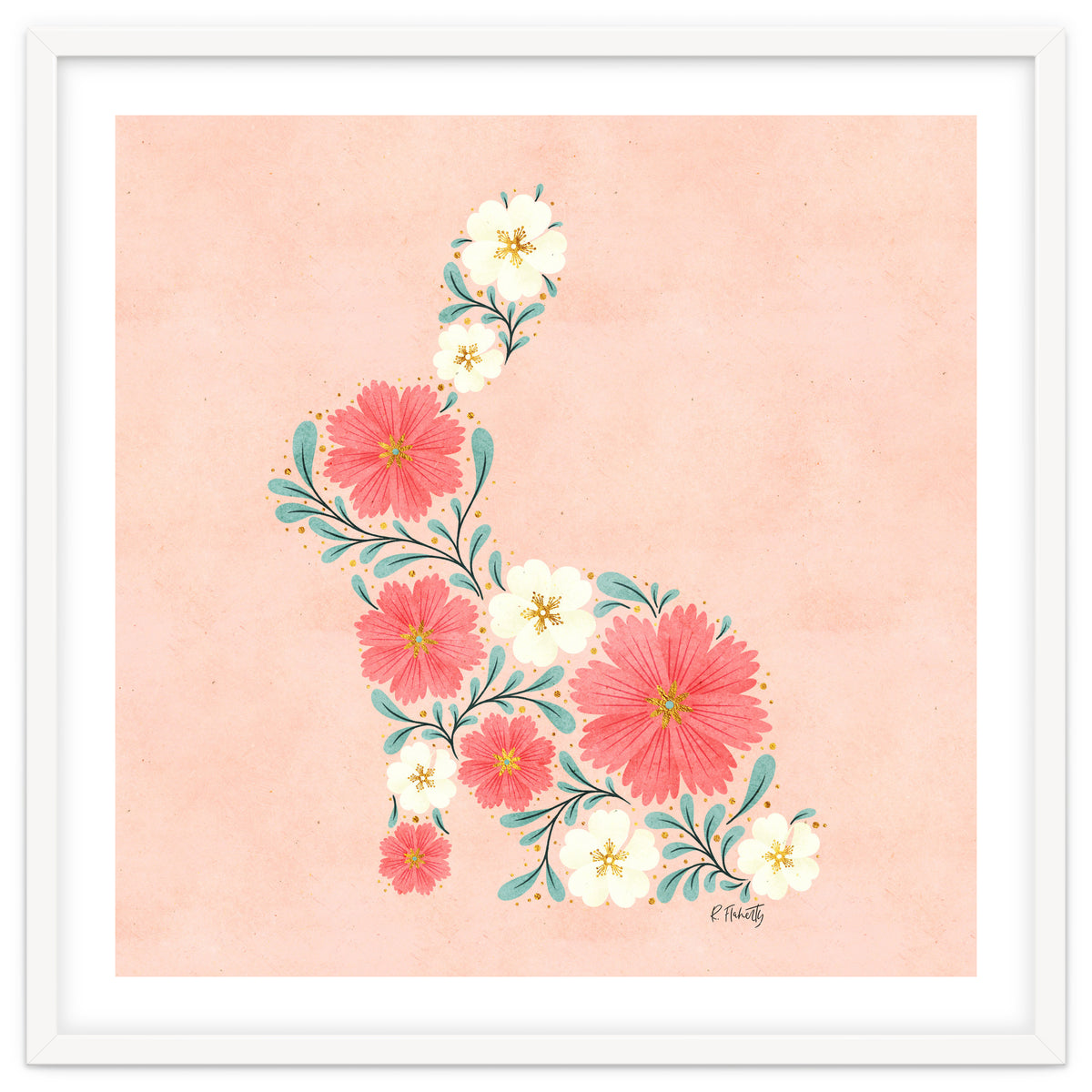 Flower Filled Rabbit