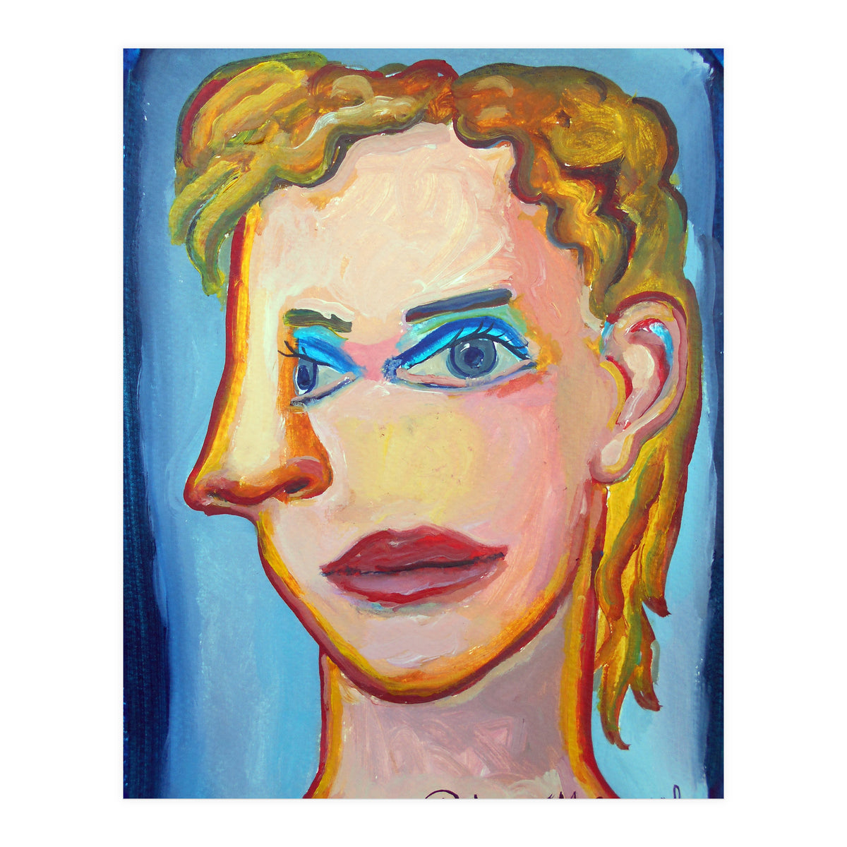 Cabeza De Mujer 24 (Print Only)