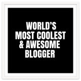 World's most coolest and awesome blogger thumbnail