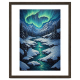 Ethereal Northern Lights: Arctic Winter Valley thumbnail