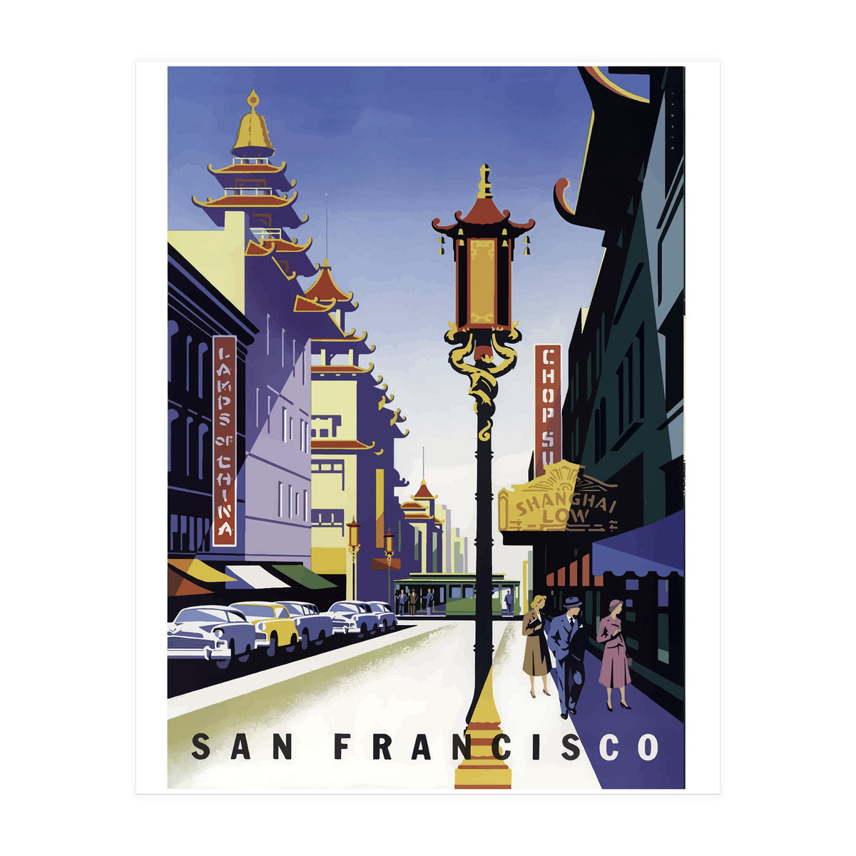 San Francisco, Chinatown (Print Only)