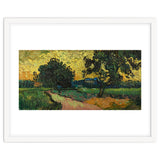 Landscape at Twilight. Date: June 1890, Auvers-sur-Oise. Dimensions: 50.2 cm x 101 cm, 70 cm x 12... thumbnail