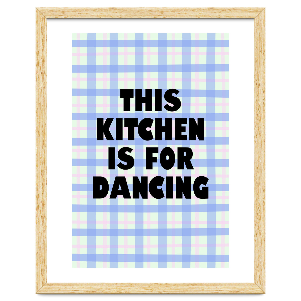This Kitchen Is For Dancing, Fun Quote Print for Happy Cooking Home Decor