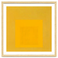 JOSEF ALBERS - HOMAGE TO THE SQUARE YELLOW