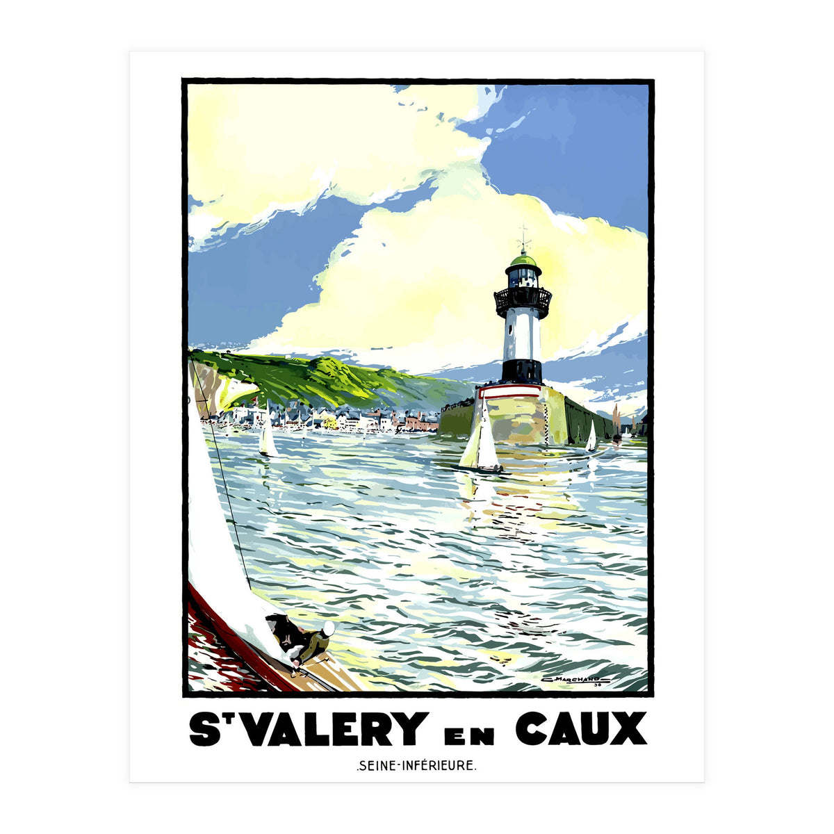 Saint Valery en Caux (Print Only)