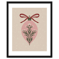 Christmas Floral Globe