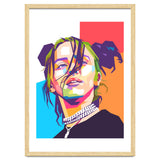 Billie Eillish wpap art thumbnail