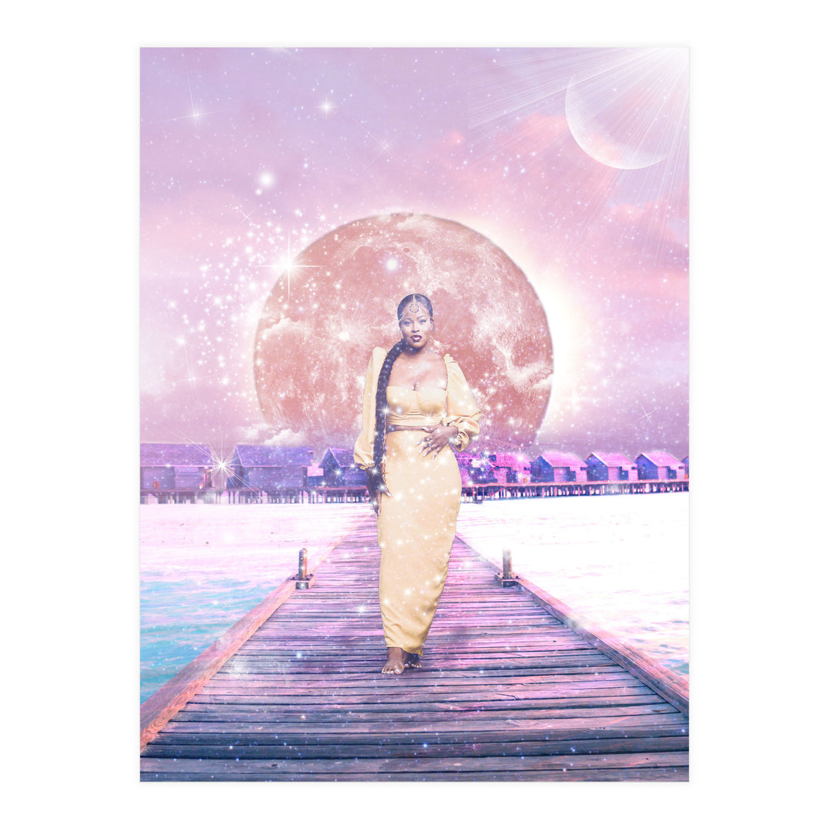 Amara - Queen Of African Tides (Print Only)