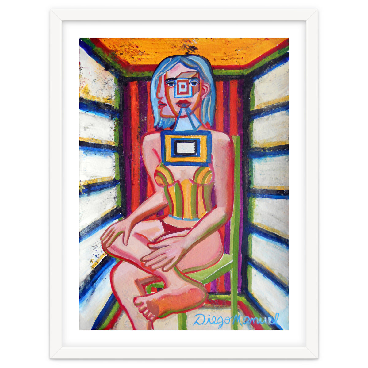 Mujer En La Silla 12