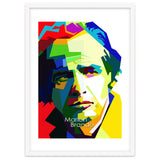 Marlon Brando Hollywood Legend Pop Art WPAP thumbnail