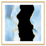 Blue & Gold Glitter Agate Texture 02 thumbnail