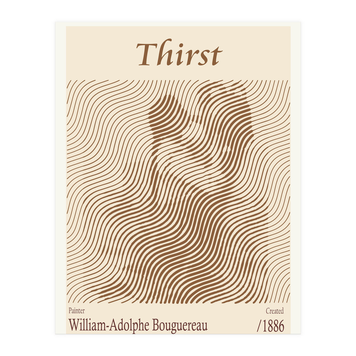 Thirst – William Adolphe Bouguereau (1886) (Print Only)