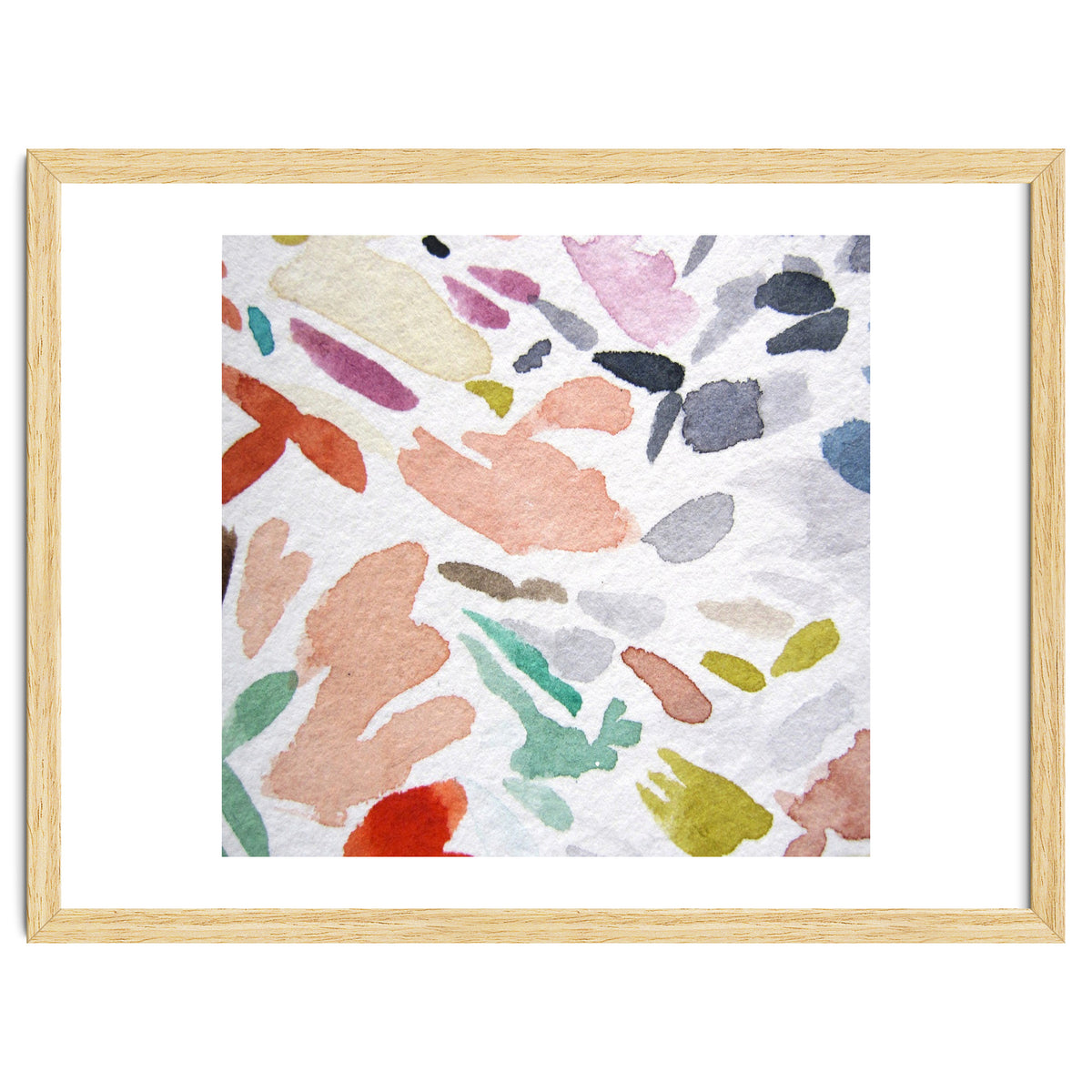 Abstract, Watercolor, Art Print, Viddy Pop The Mood Room