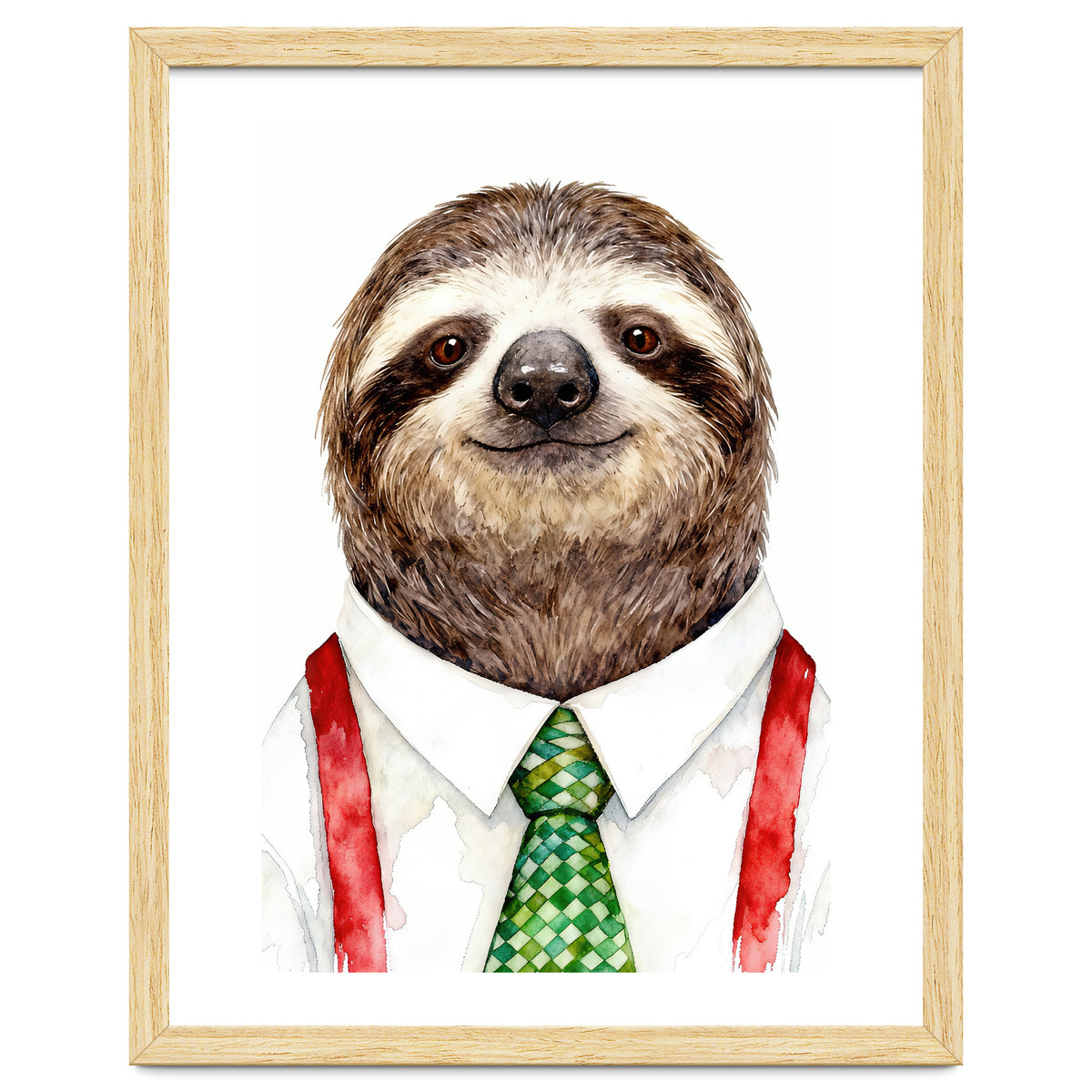 Sloth in the office Attire
