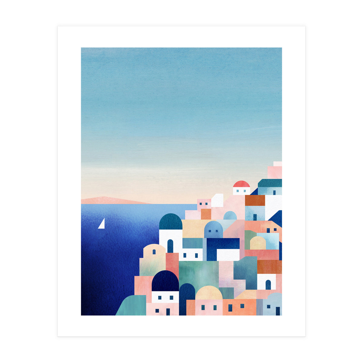 Santorini (Print Only)