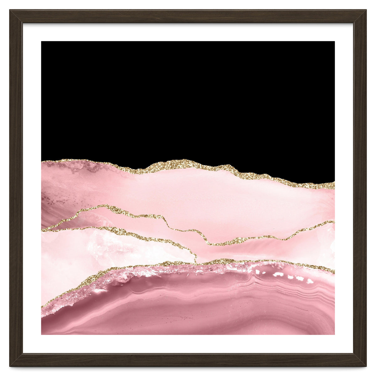 Blush & Gold Agate Texture 02