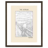 The Scream – Edvard Munch (ascii art) thumbnail