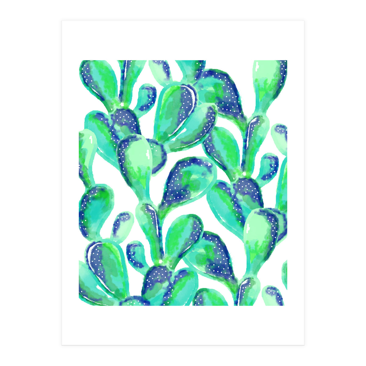 Cactus Life #society6 #decor #buyart  (Print Only)