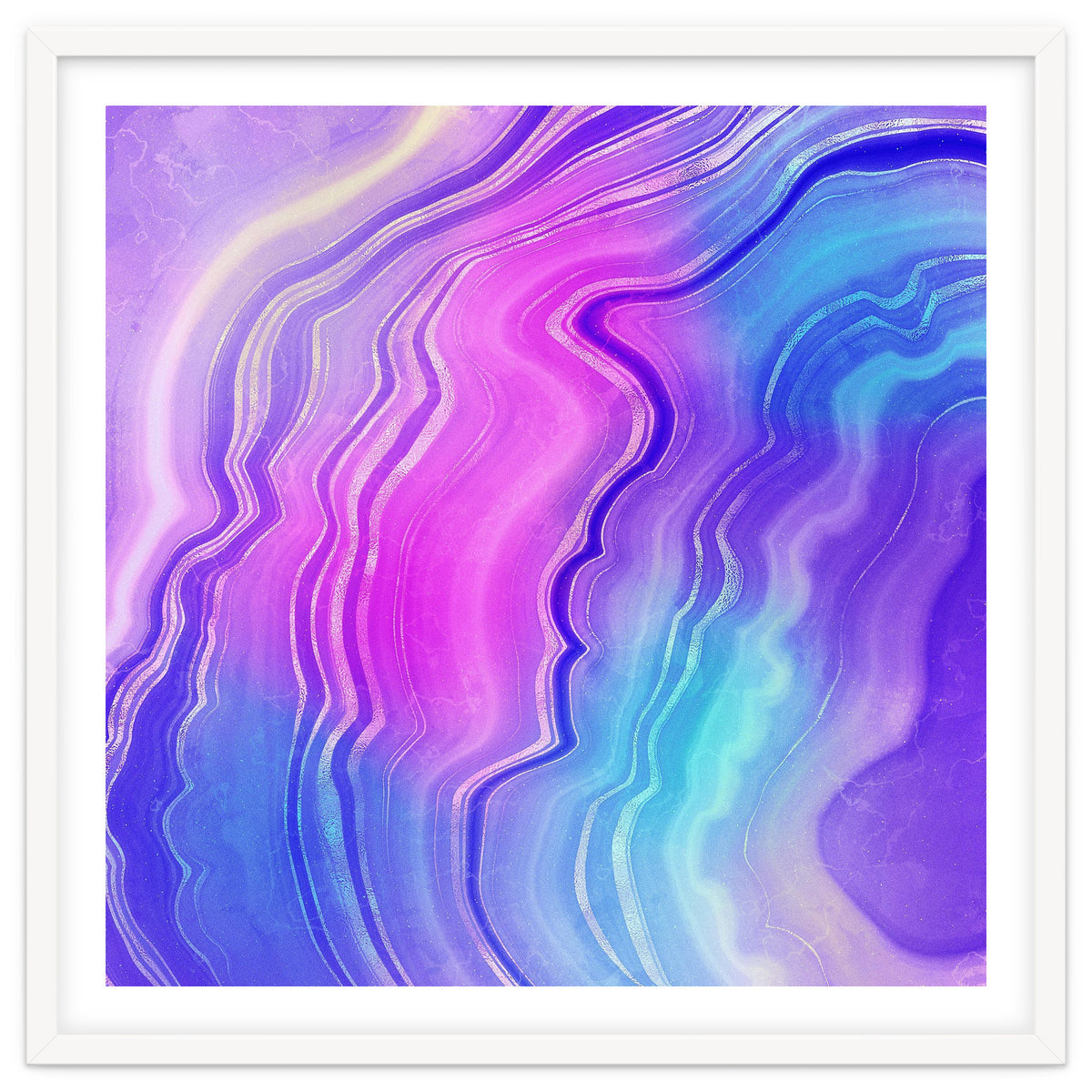 Neon Agate Texture 09