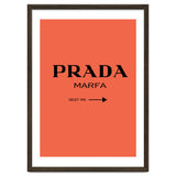 Prada Marfa, Fashion Sign Poster, Chic Decor, thumbnail