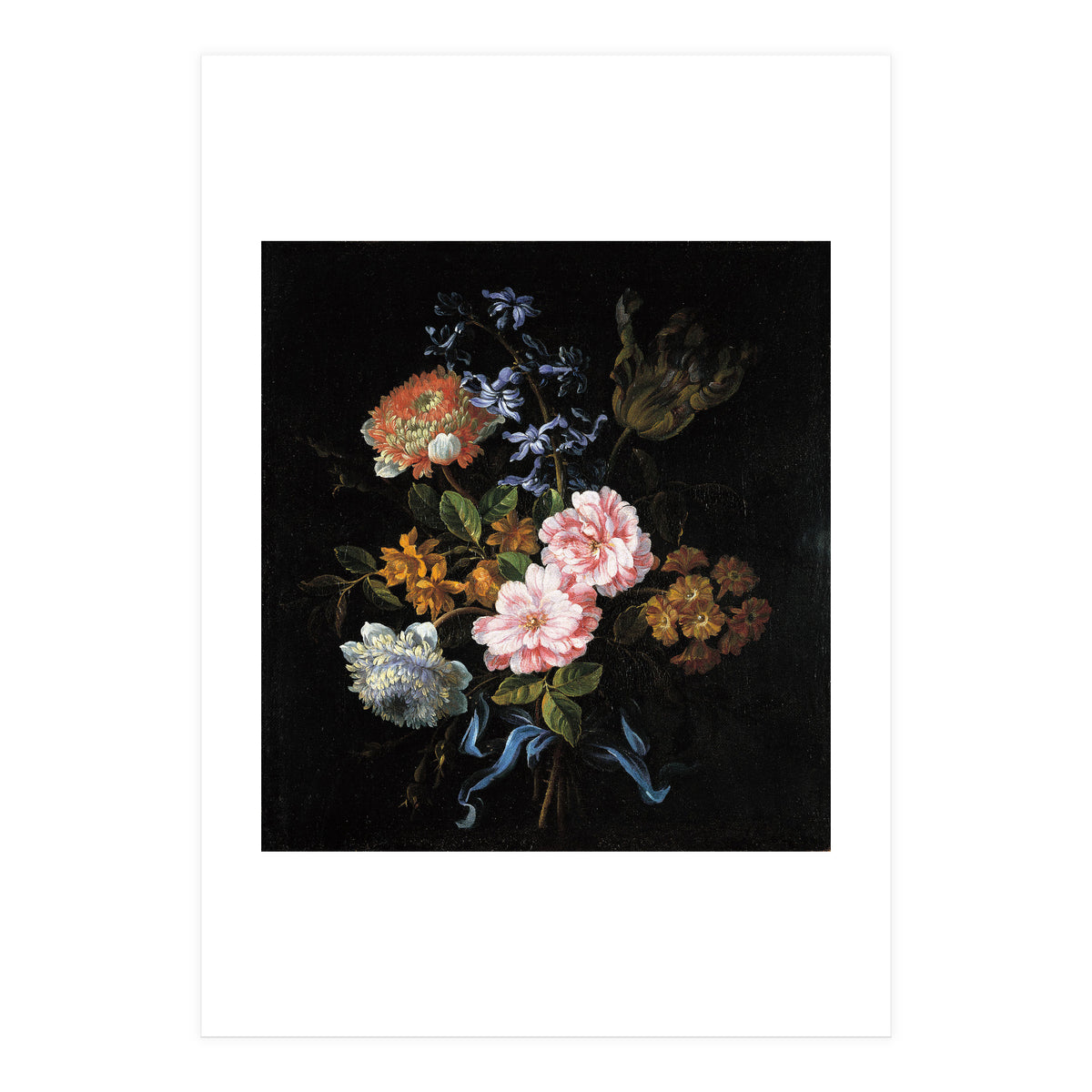 Jean-Baptiste Monnoyer (Lille, 1636-Londres, 1699). A Bouquet of Poppy Anemones, York-and-Lancast... (Print Only)