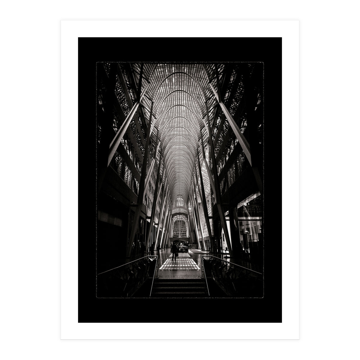 Allen Lambert Galleria No 3 with Border (Print Only)