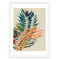 Colorful Palm Leaves