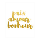 Peace Love Happiness #society6 #decor #buyart (Print Only) thumbnail