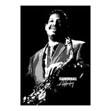 Cannonball Adderley American Jazz Saxophonist in Grayscale (Print Only) thumbnail