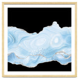 Blue & Silver Agate Glitter Texture 04 thumbnail