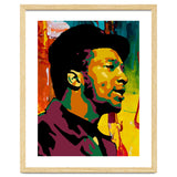 Fred Hampton Colorful Abstract Art thumbnail