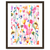 Watercolour Colourful Wild Flowers thumbnail