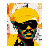 Stevie Wonder Retro Pop Art (Print Only)