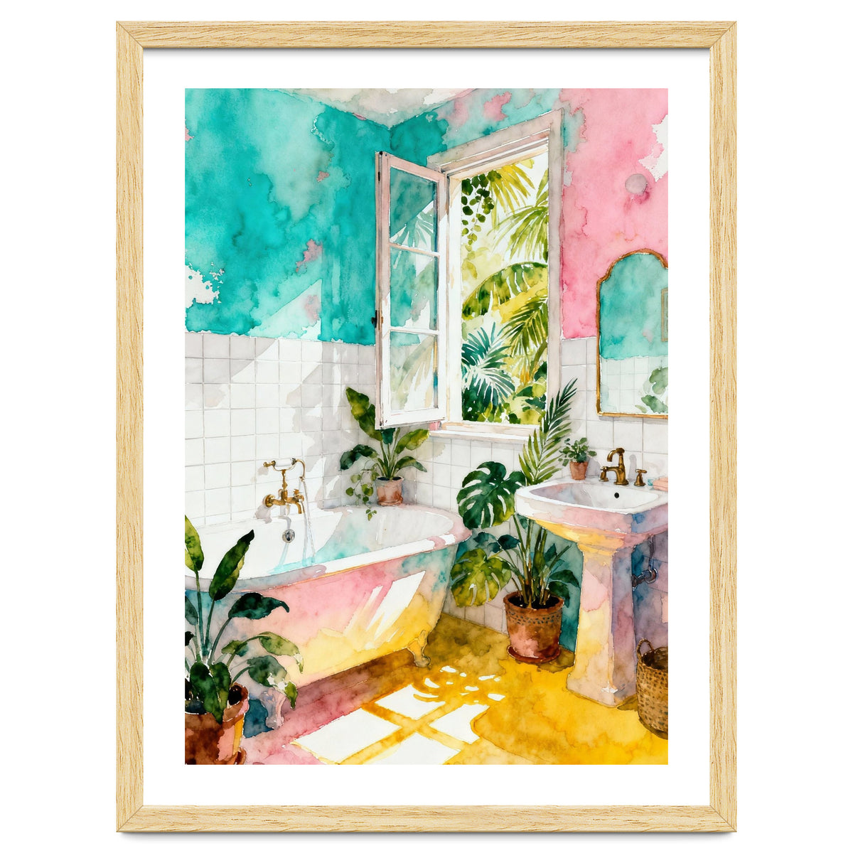 Matisse Inspired Bathroom