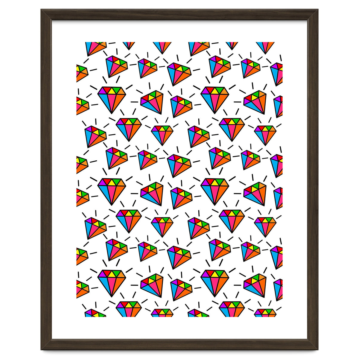 Cute diamonds pattern