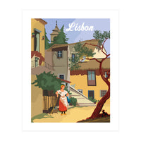Lisbon, Neighborhood (Print Only)
