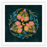 Floral Moths and Moon thumbnail