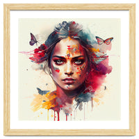 Festival Butterflies Hindu Portrait