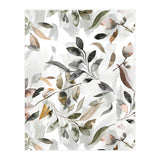 Watercolor Leaves Neutral Gray (Print Only) thumbnail