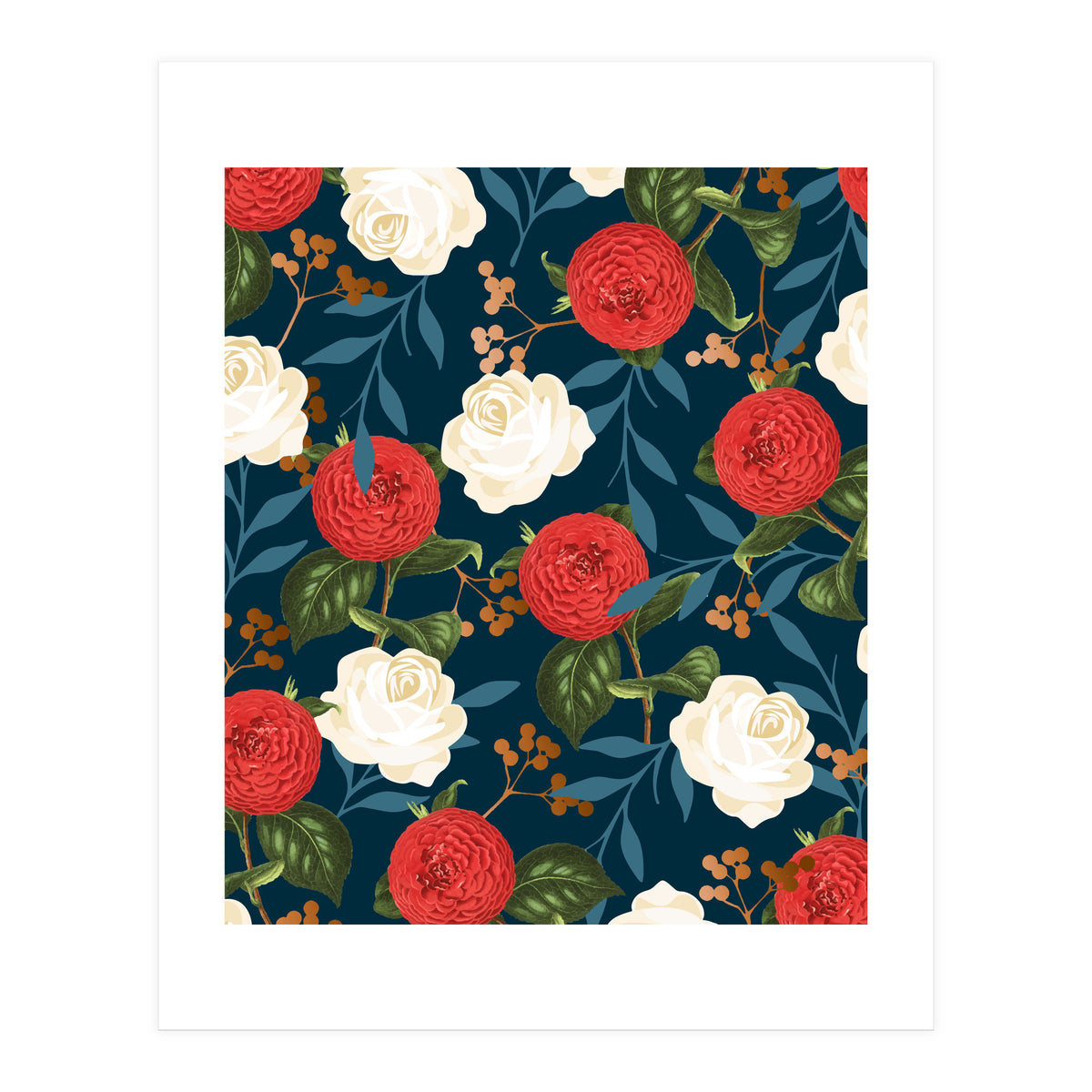Floral Obsession || #society6 #decor #buyart (Print Only)