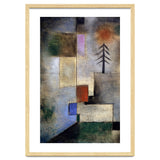 Paul Klee Small Fir Tree Abstract Painting thumbnail